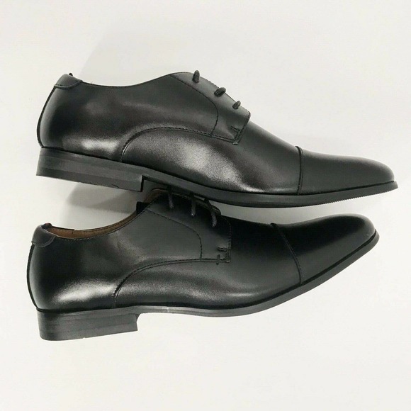 NEW PETER WERTH MEN'S BLACK DRESS SHOES - SIZE 10 - Picture 4 of 8